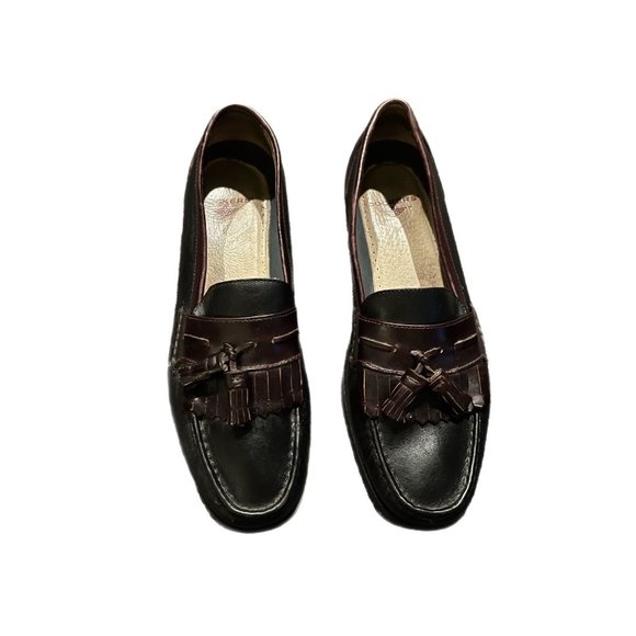 Dockers Shoes Mens 11.5 M Sinclair Tassel Loafers Brown Leather Round toe main image 8